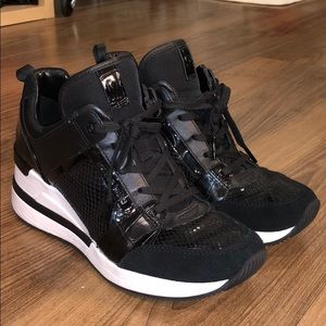 Michael Kors Georgie Trainer/Sneakers Black 7.5